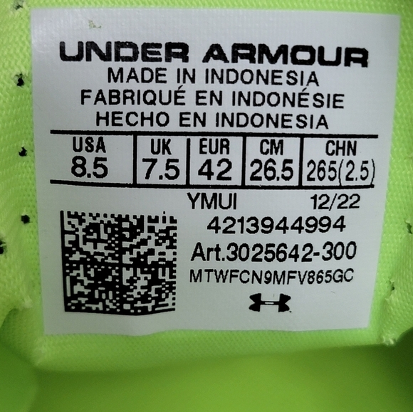 Under Armour Magnetico Select 2.0 Leather Soccer Mens Size Multi 3025642 300 New main image 9